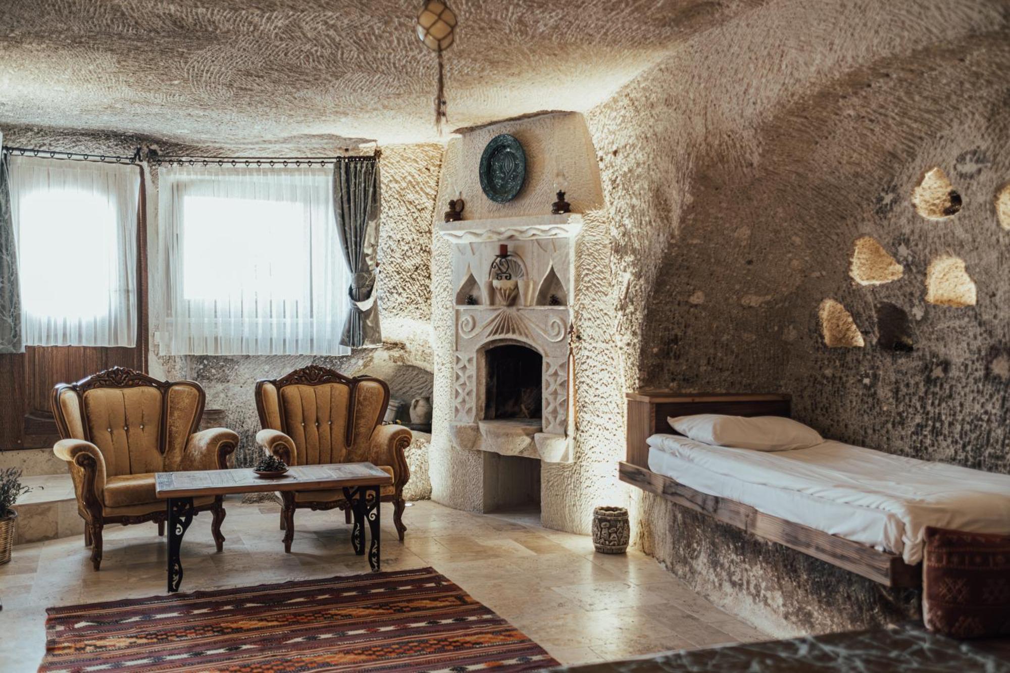 Sah Saray Cave Suites Halal Hotel Göreme Zewnętrze zdjęcie