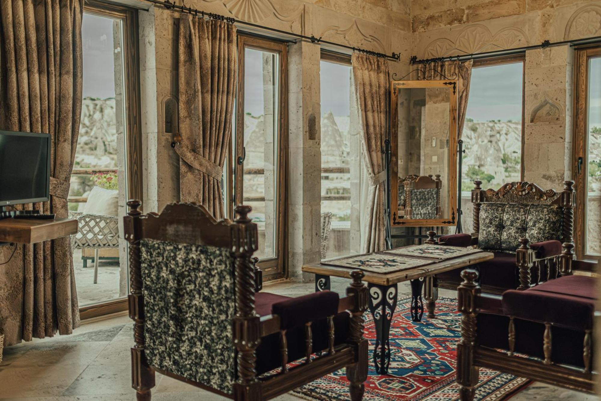 Sah Saray Cave Suites Halal Hotel Göreme Zewnętrze zdjęcie